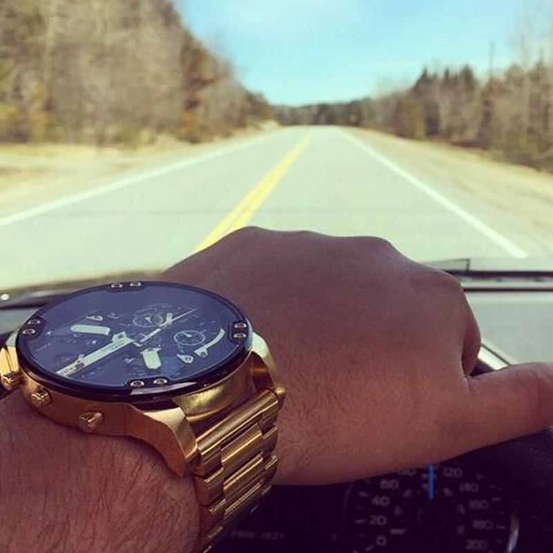 Heren Chronograaf Quartz Horloge Stijlvol 3