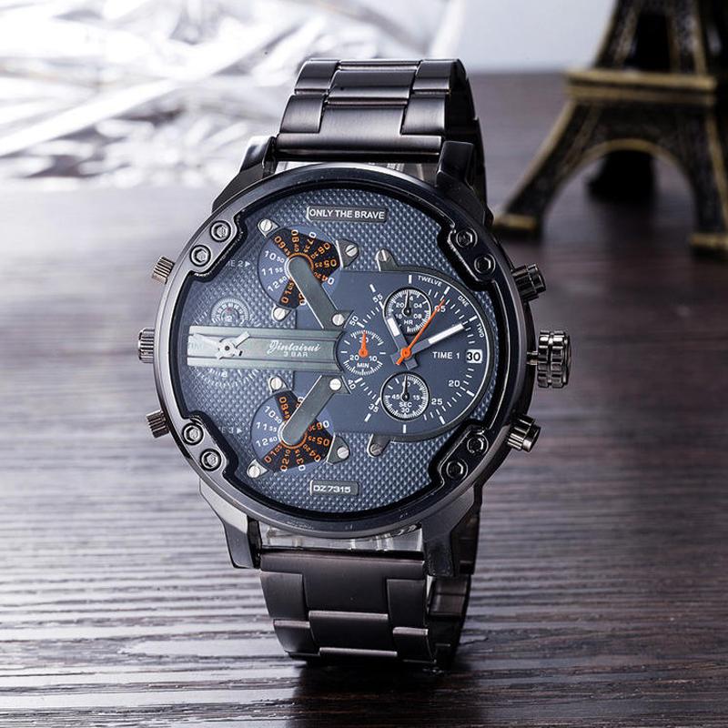 Heren Chronograaf Quartz Horloge Stijlvol 5