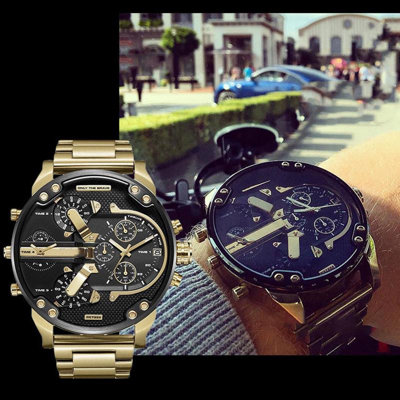 Heren Chronograaf Quartz Horloge Stijlvol 6