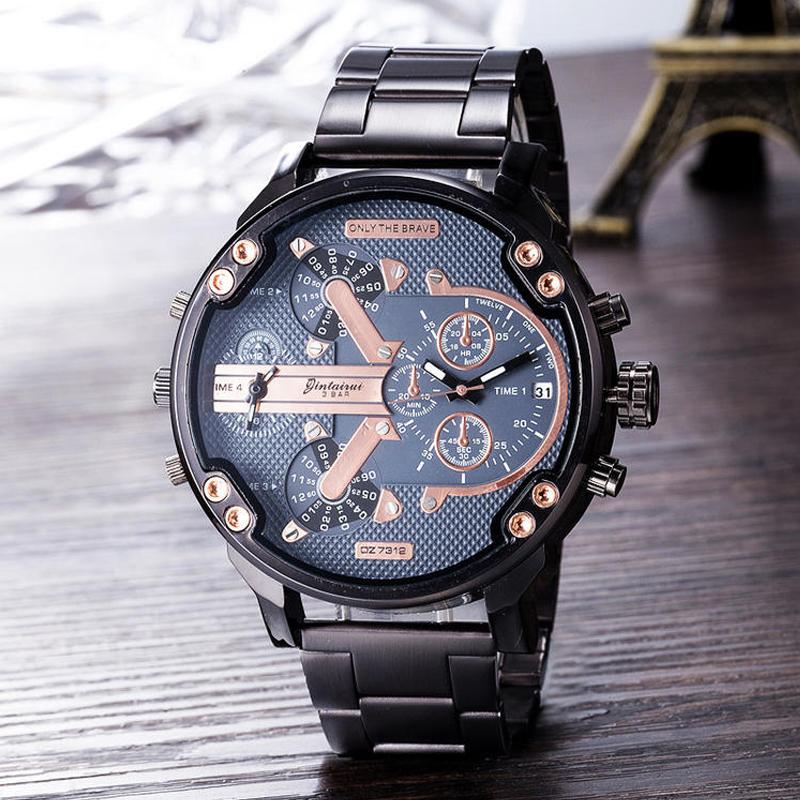 Heren Chronograaf Quartz Horloge Stijlvol 7