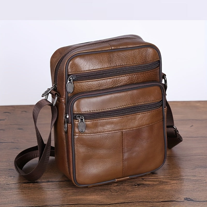 Heren Crossbody Tas Met Verstelbare Riem Stijlvol Ontwerp 9