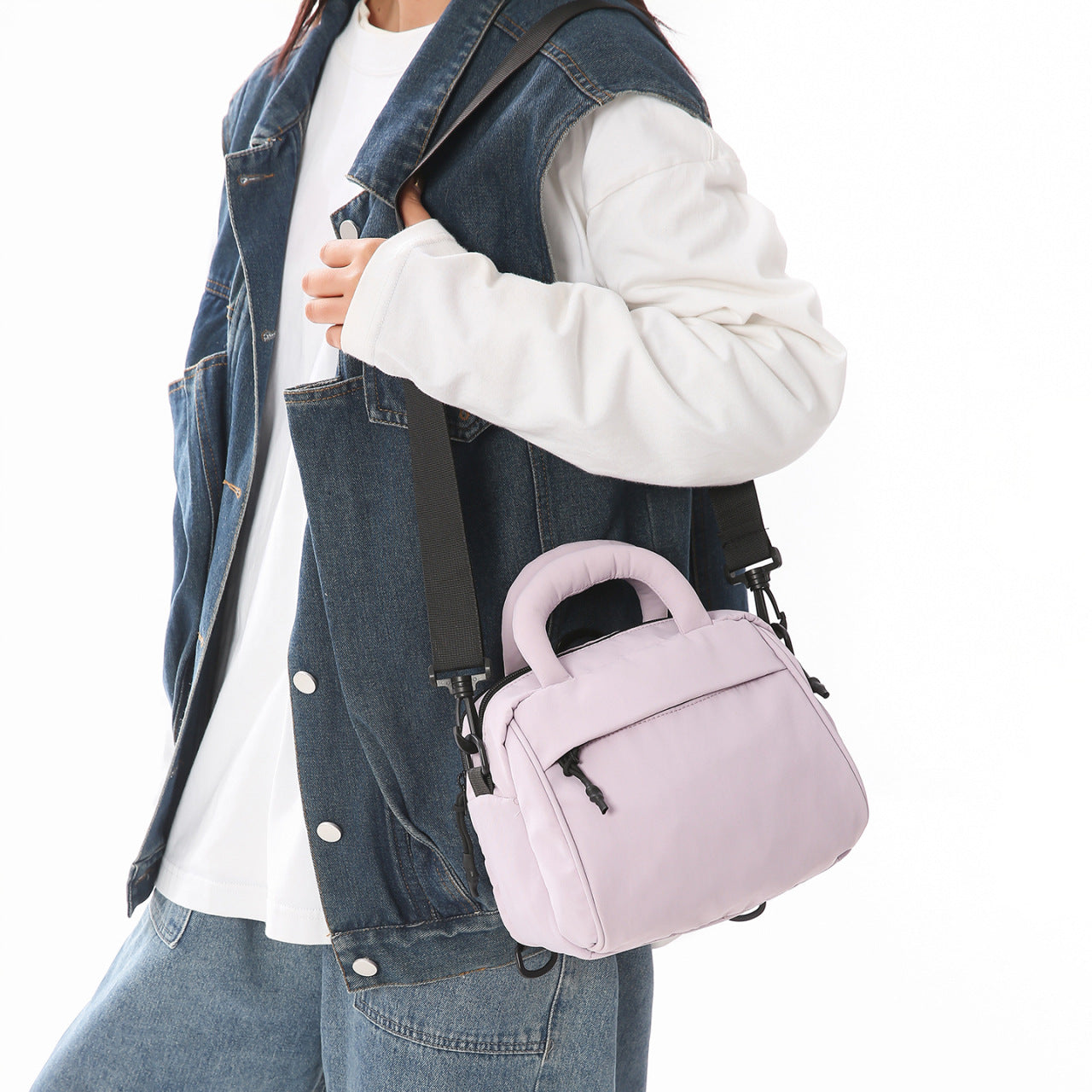 Heren Crossbodytas Compact Modern Design 2