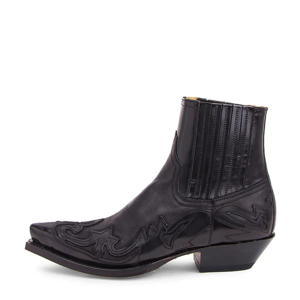Heren Enkellaarsjes Cowboy Stijl Synthetisch Met Rits 7