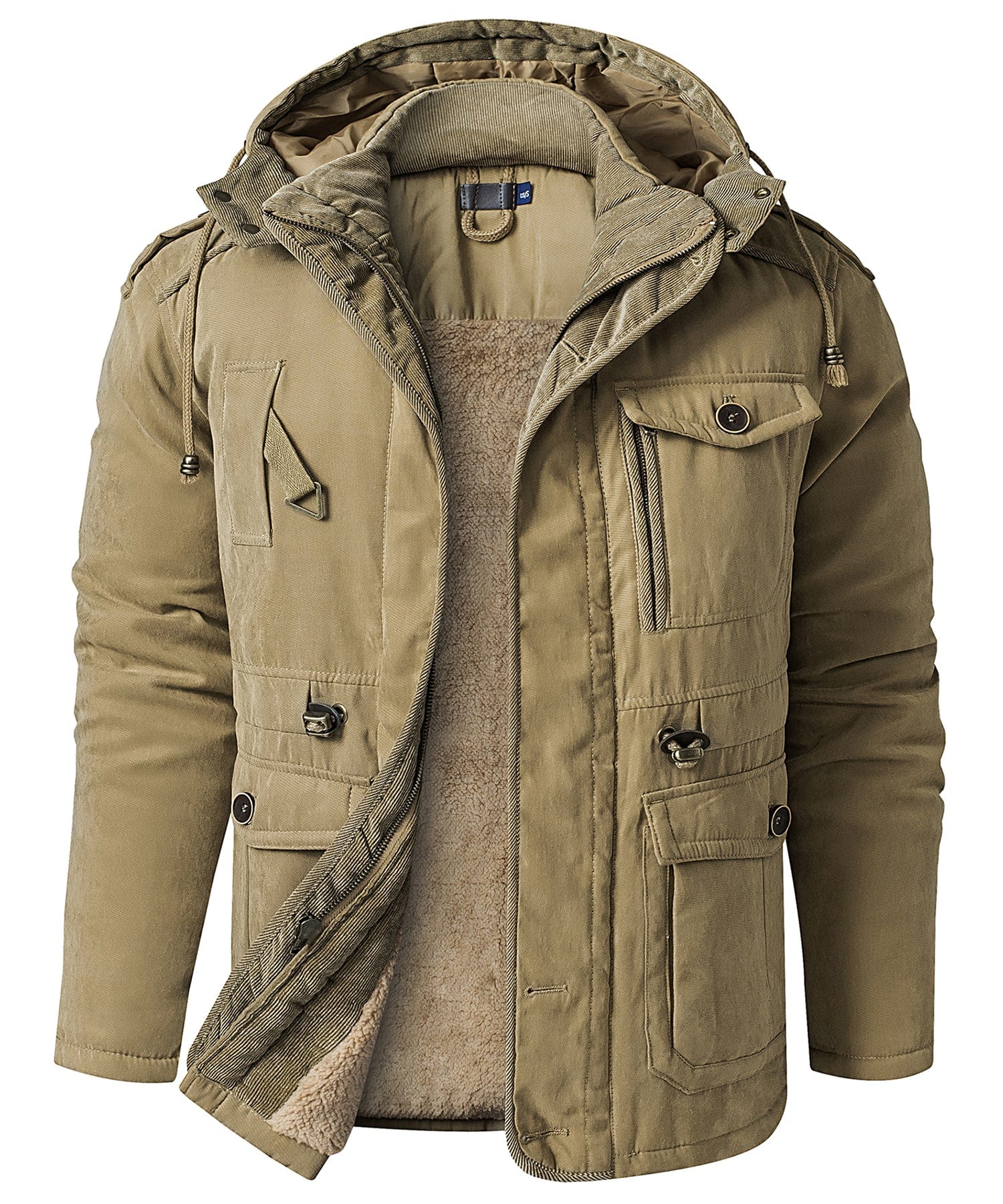 Heren Expedition Jacket Warmte en Duurzaamheid 0