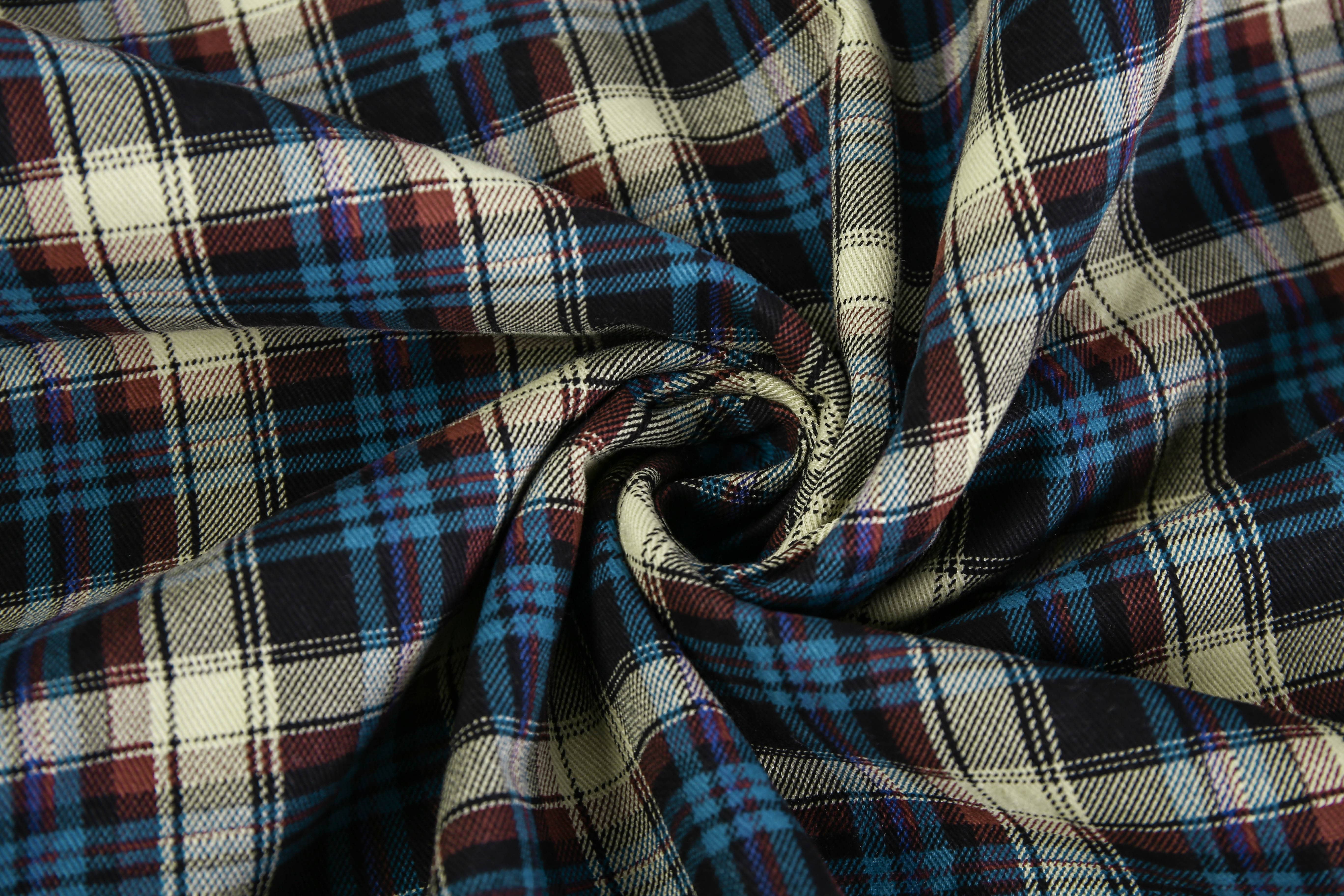Heren Flanellen Jas Met Fleece Voering 6