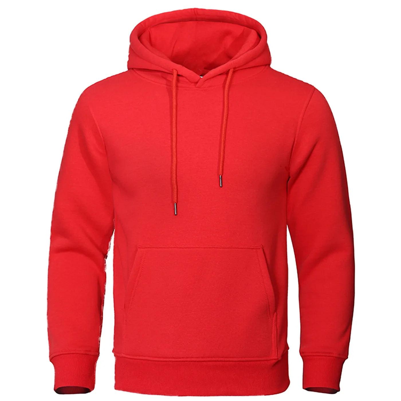 Heren Fleece Hoodie Casual Stijl 10