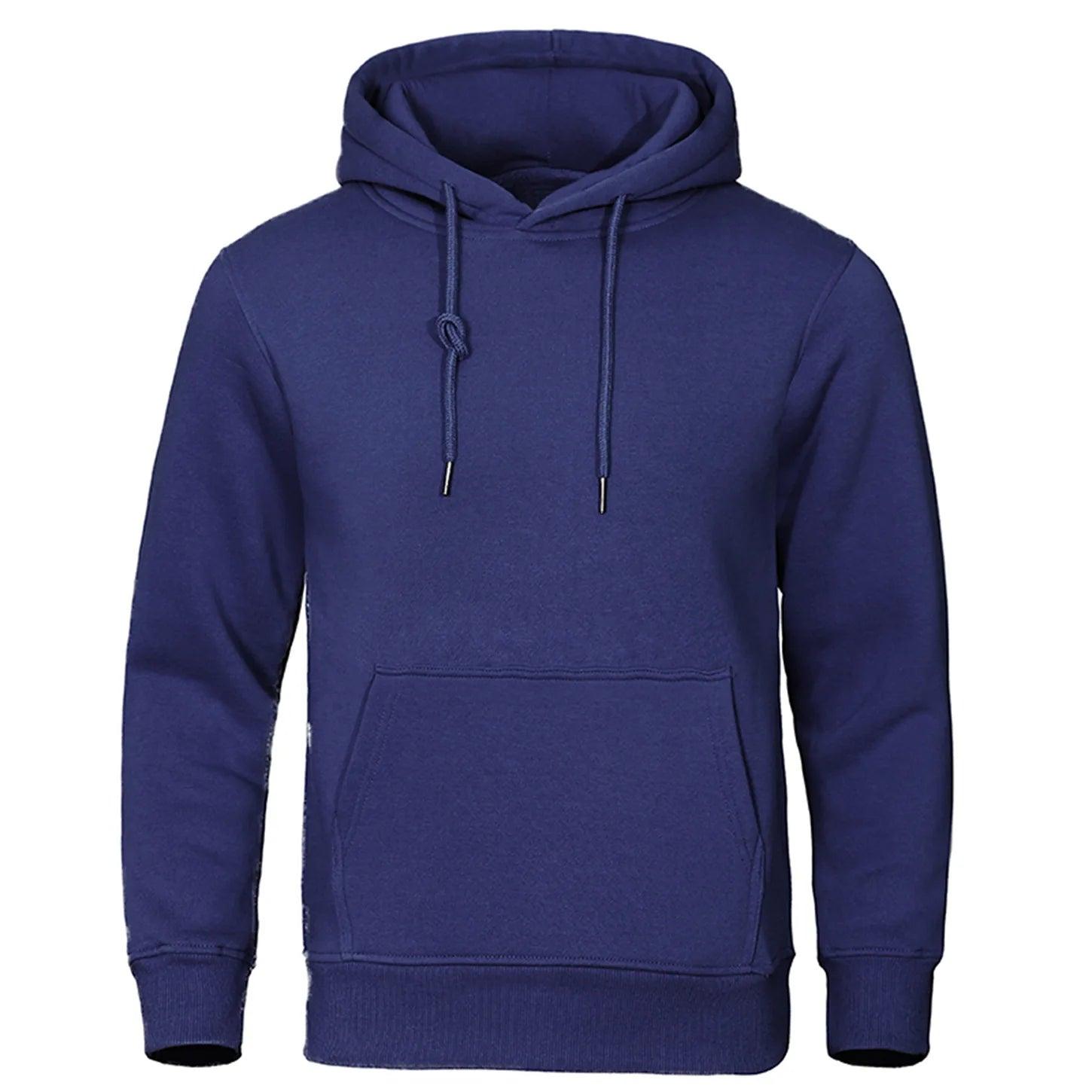 Heren Fleece Hoodie Casual Stijl 11