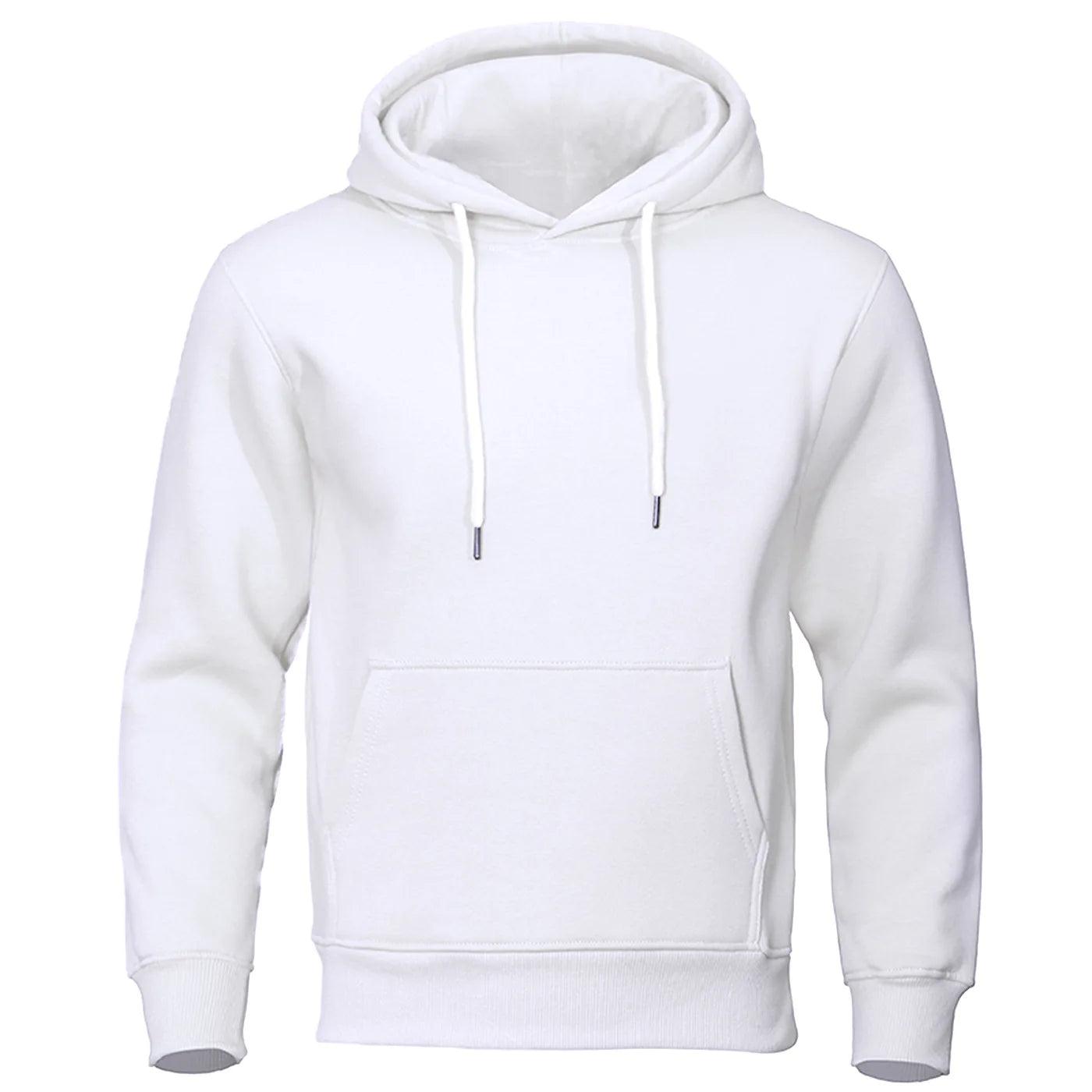 Heren Fleece Hoodie Casual Stijl 2