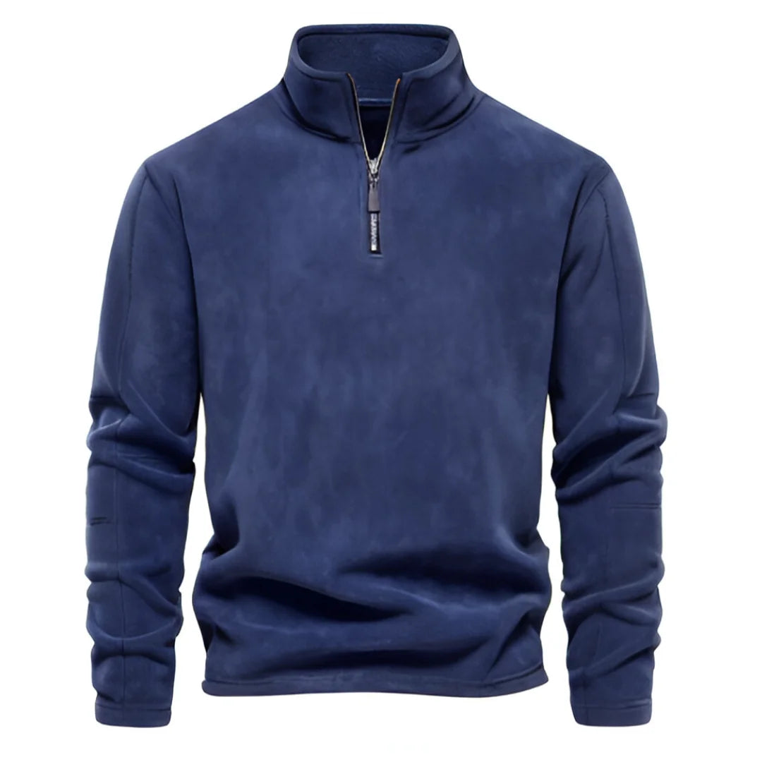 Heren Fleece Jacket Rits Kraag Casual Fleece 7