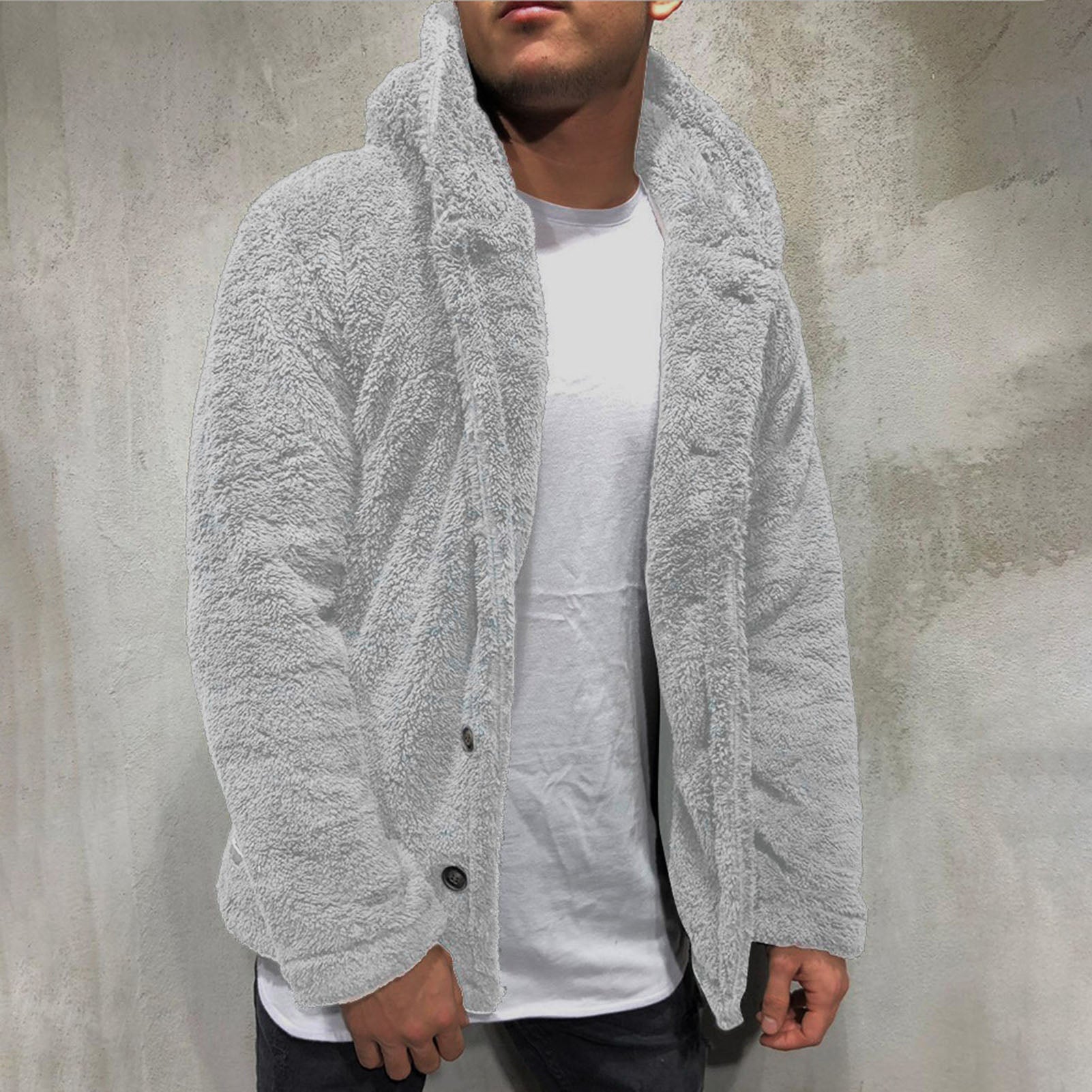 Heren Fleece Jas Casual Stijl 6