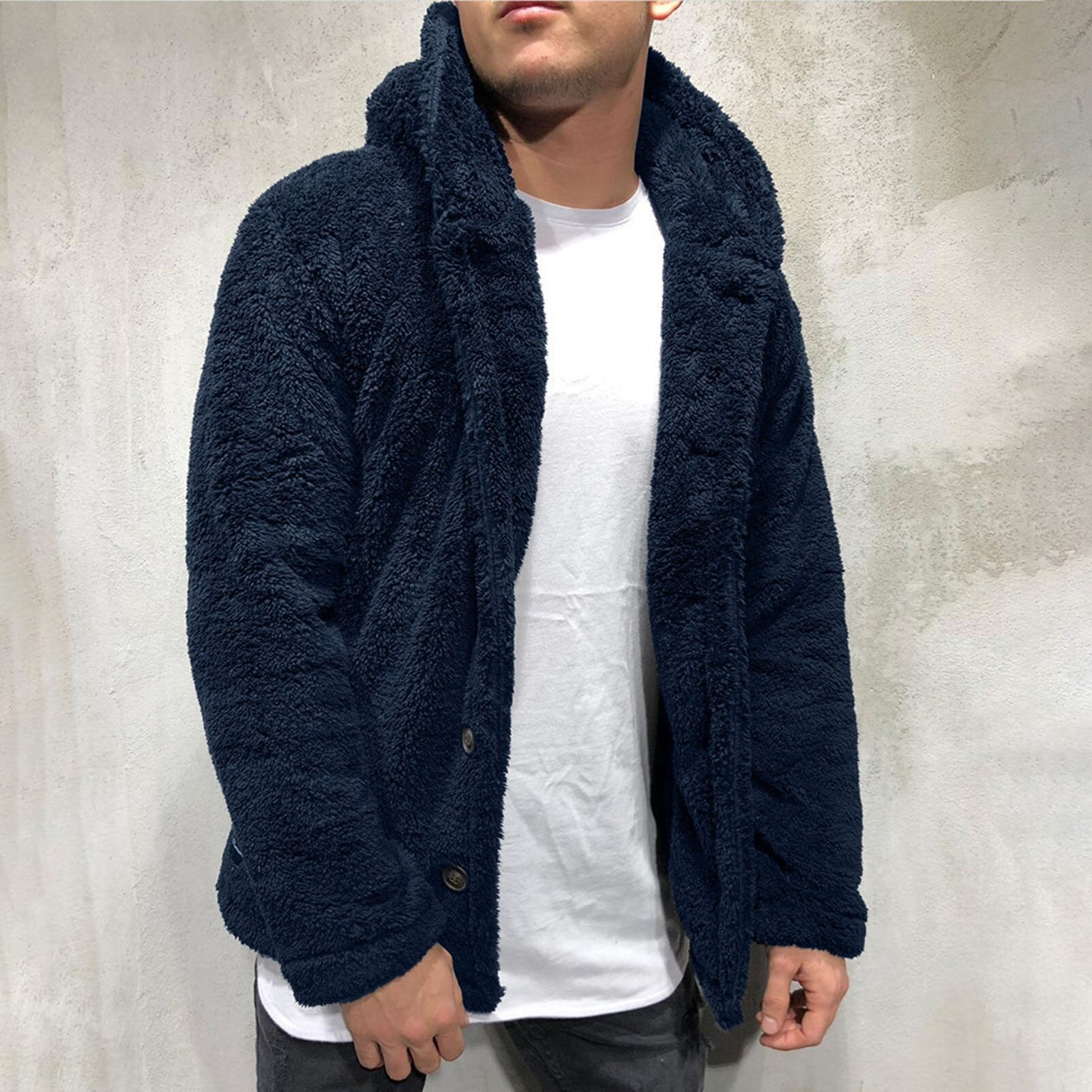 Heren Fleece Jas Casual Stijl 9