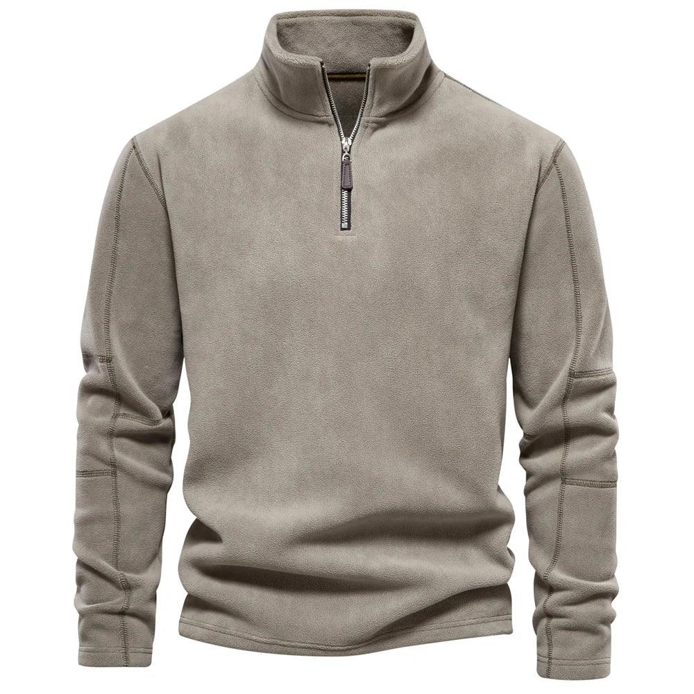 Heren Fleece Pullover Jas Casual 11