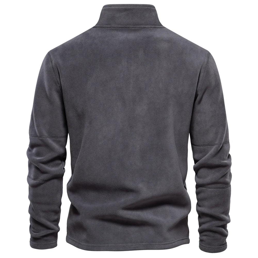 Heren Fleece Pullover Jas Casual 2