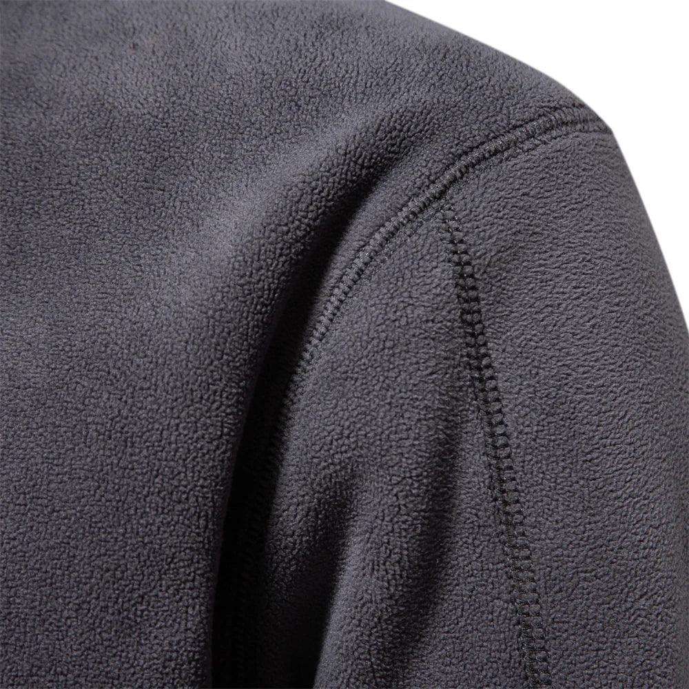 Heren Fleece Pullover Jas Casual 4