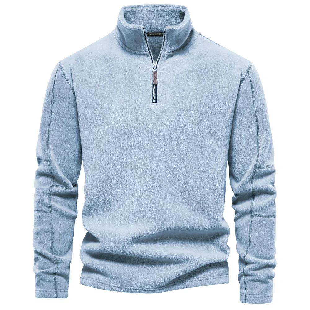 Heren Fleece Pullover Jas Casual 6