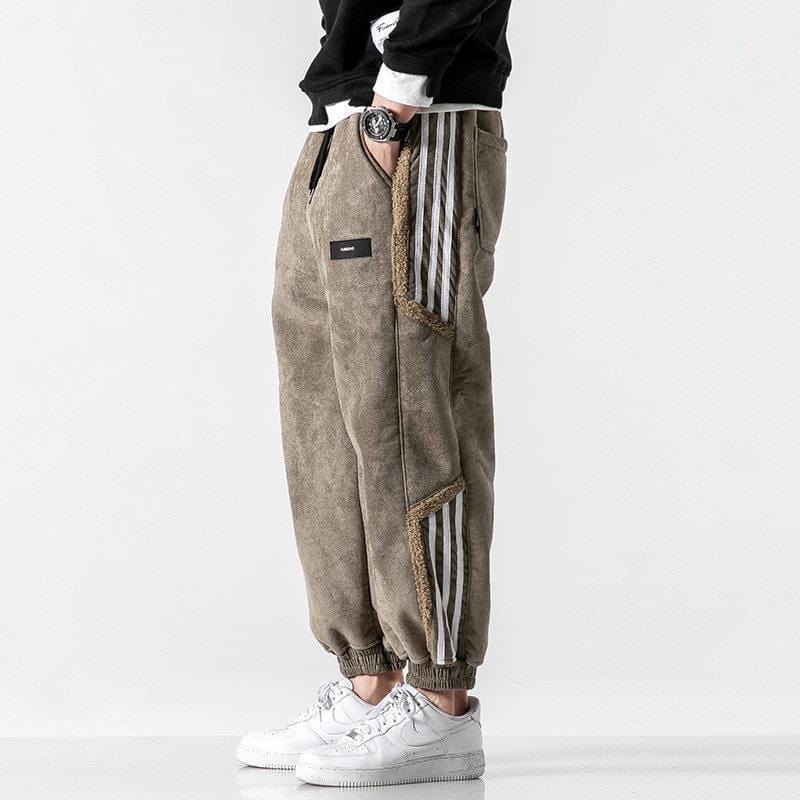 Heren Fleecebroek Casual Streetstyle 2