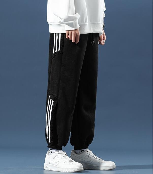 Heren Fleecebroek Casual Streetstyle 4