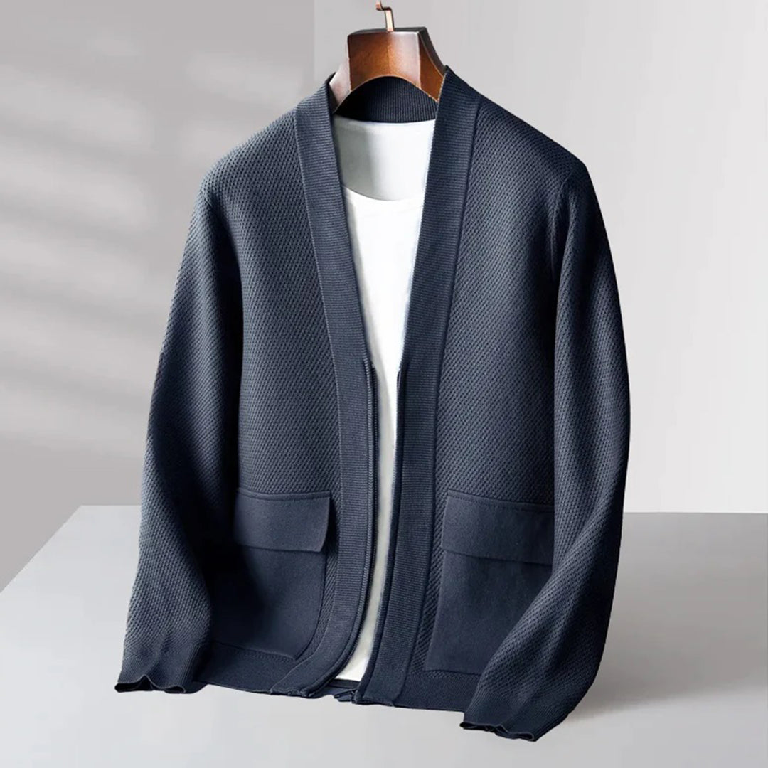 Heren Gebreid Vest Klassiek 9