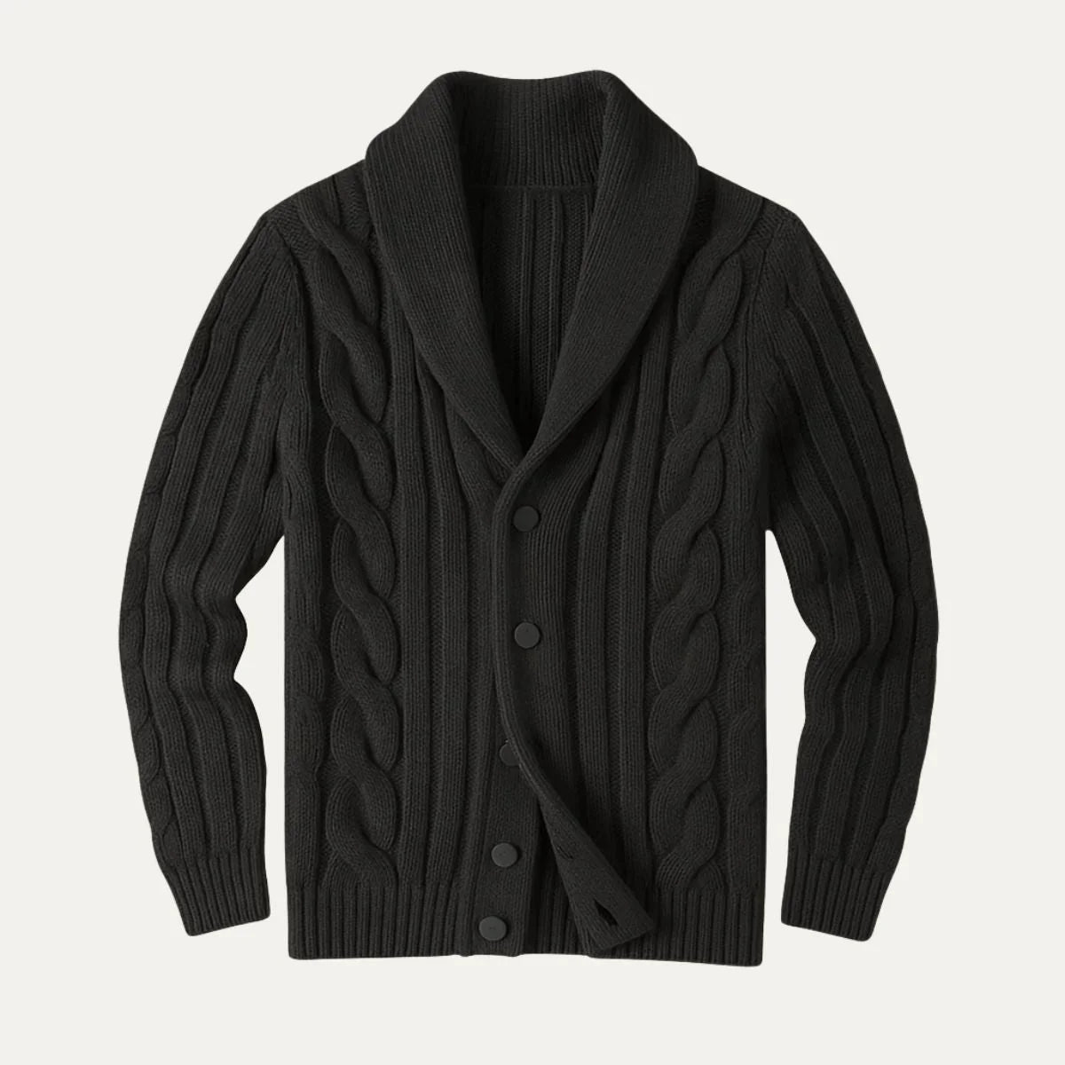 Heren Gebreide Cardigan Sweater 3