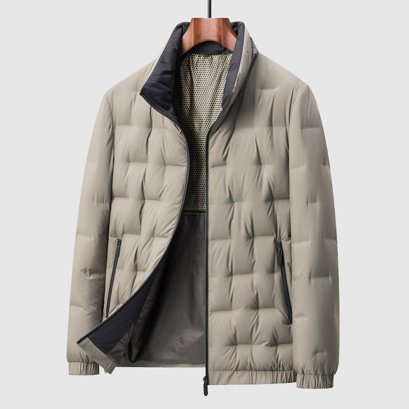 Heren Gequilt Jacket Waterafstotend en Winddicht 1