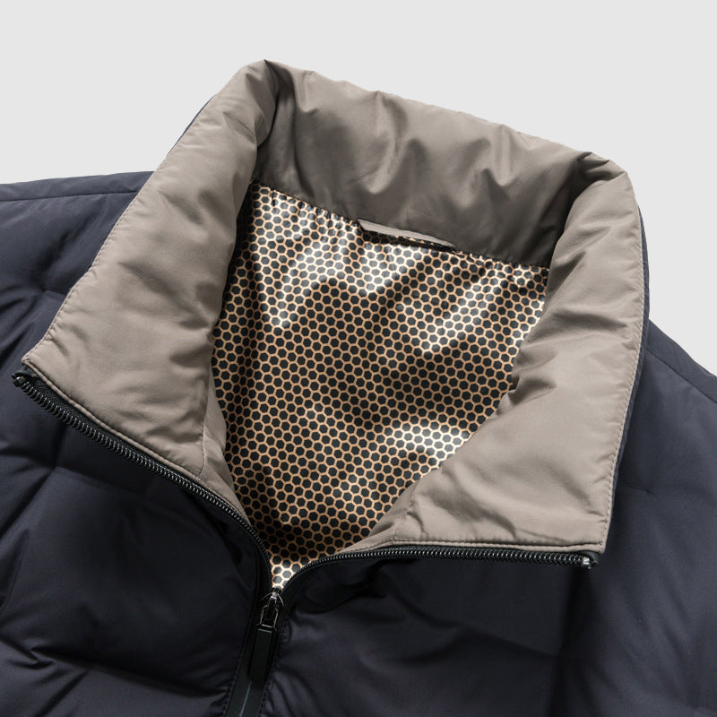 Heren Gequilt Jacket Waterafstotend en Winddicht 4