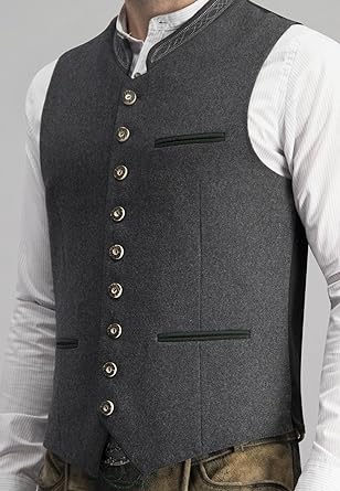 Heren Gilet Modern Design met Veelzijdige Look voor Formele en Informele Gelegenheden 0