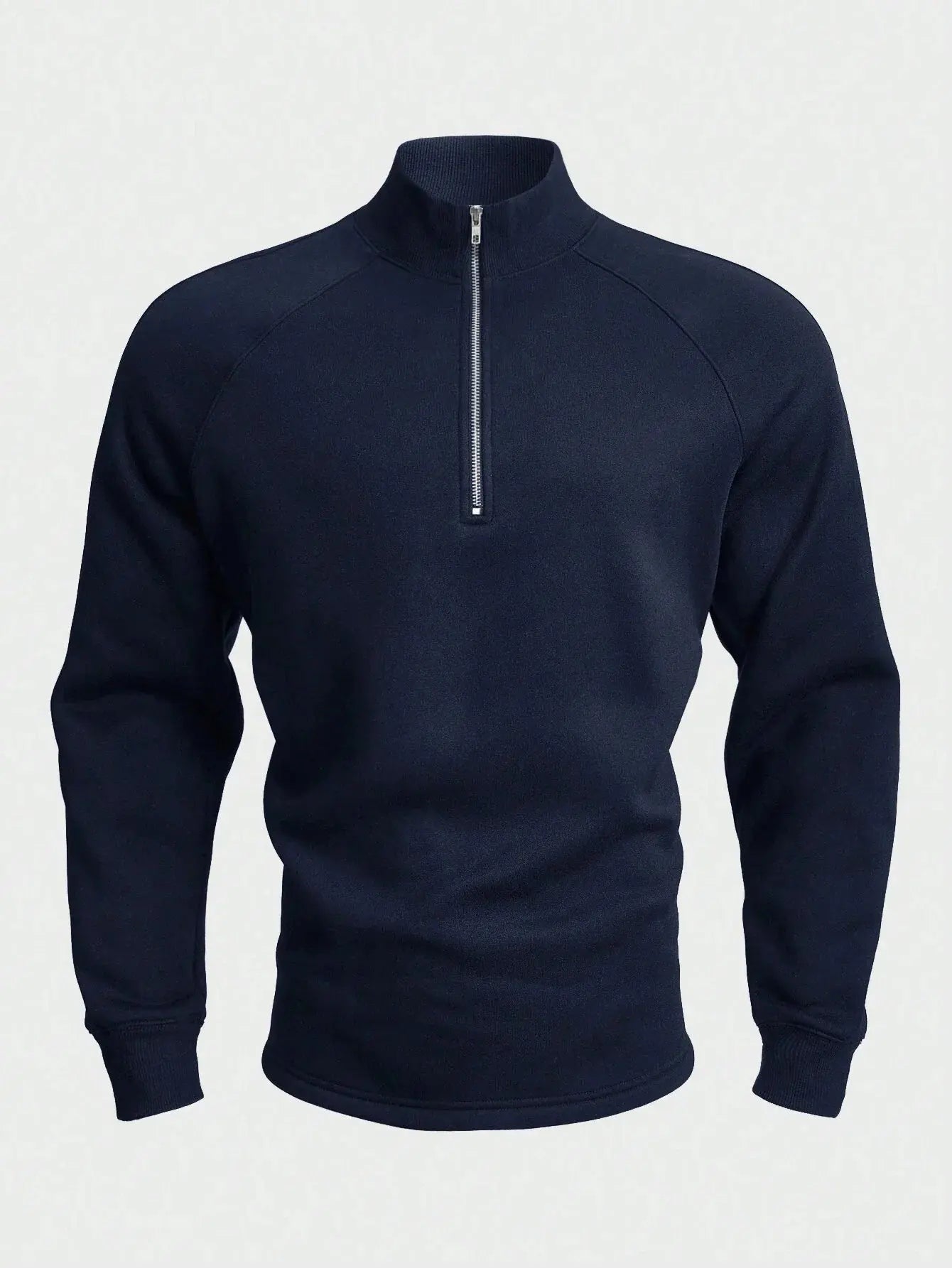 Heren Halv-Zip Trui Modern Casual 2
