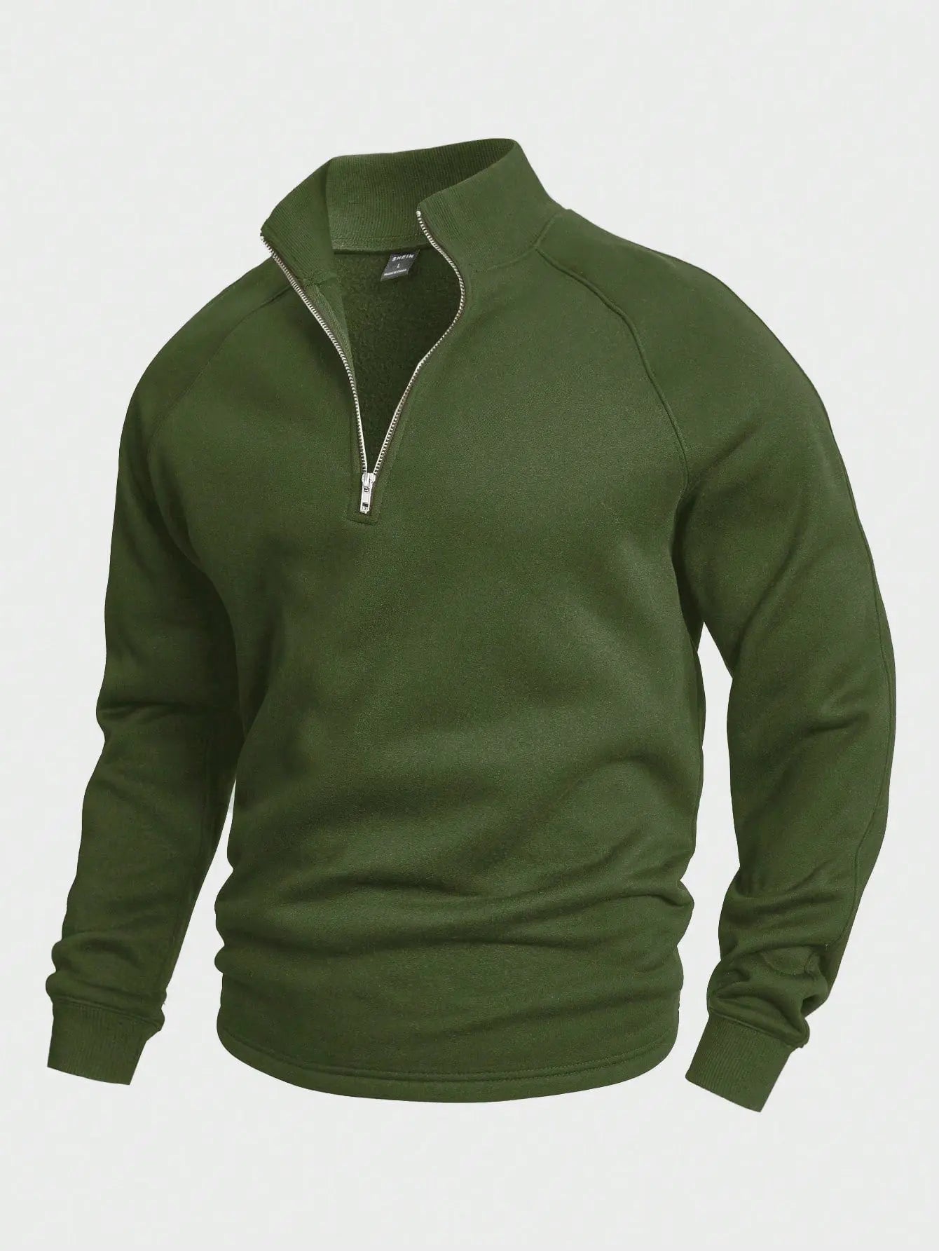 Heren Halv-Zip Trui Modern Casual 6