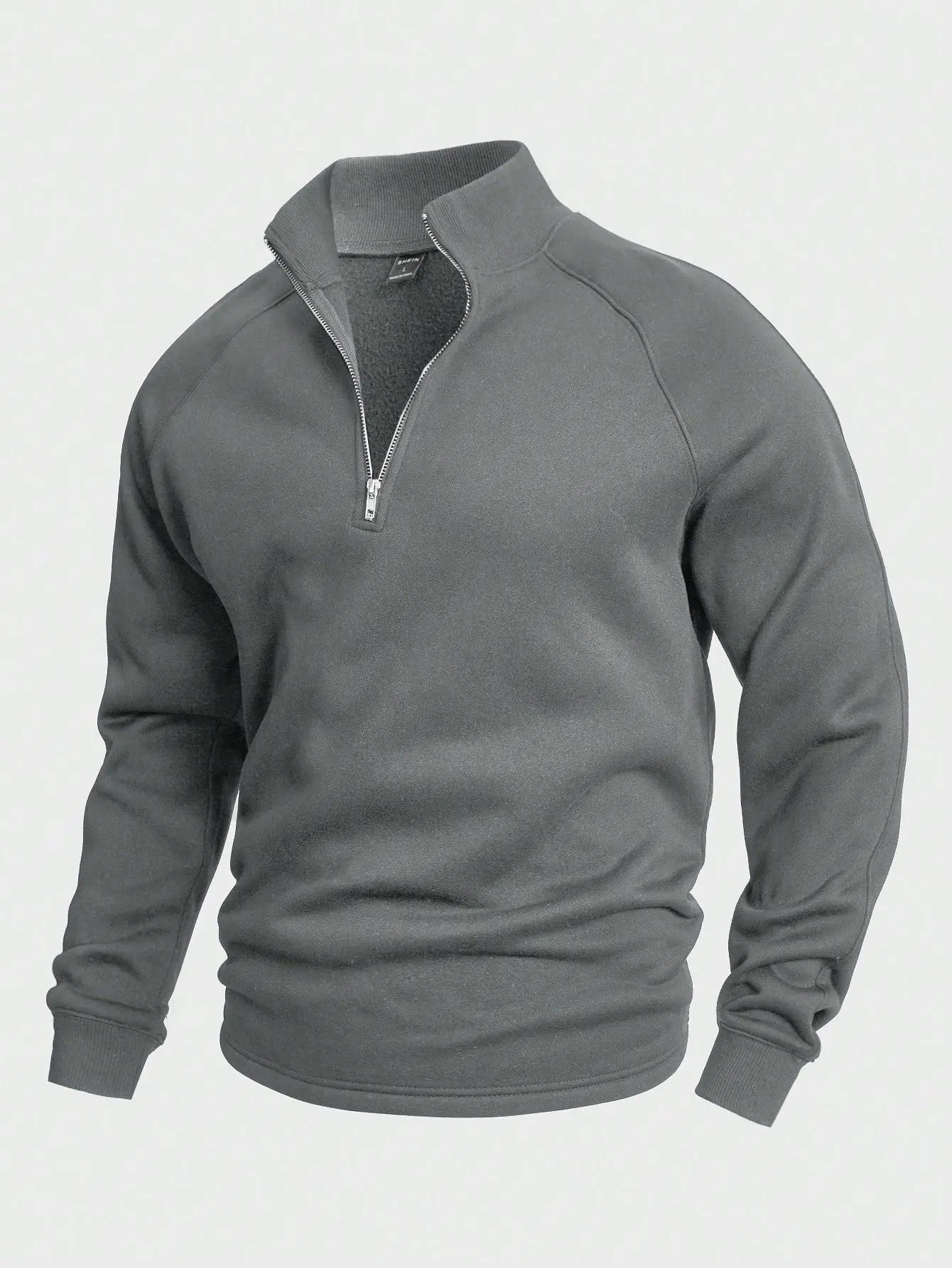 Heren Halv-Zip Trui Modern Casual 7