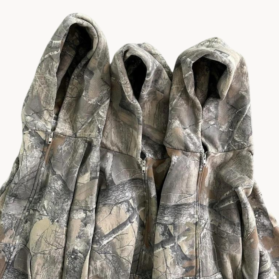 Heren Hoodie Camouflage Oversized Casual 2