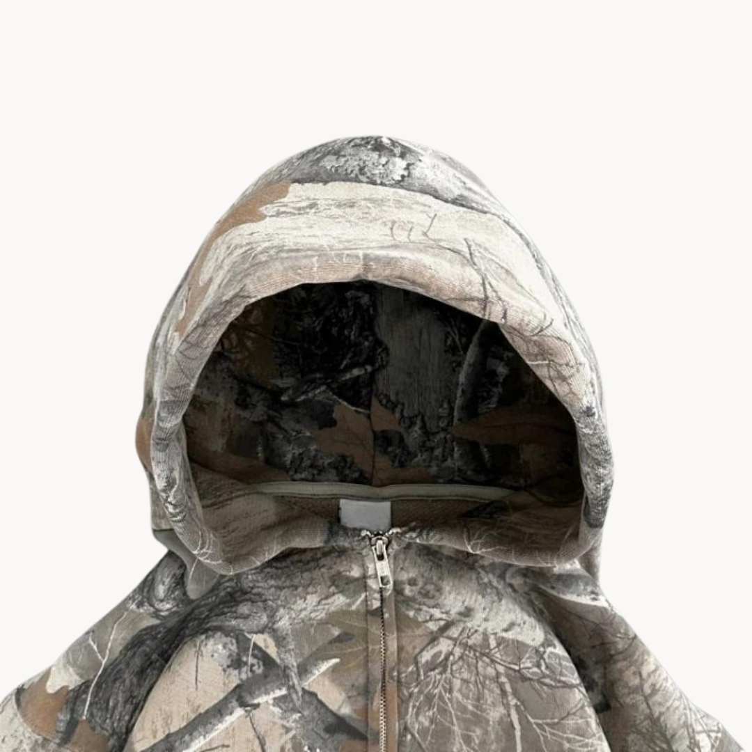 Heren Hoodie Camouflage Oversized Casual 3