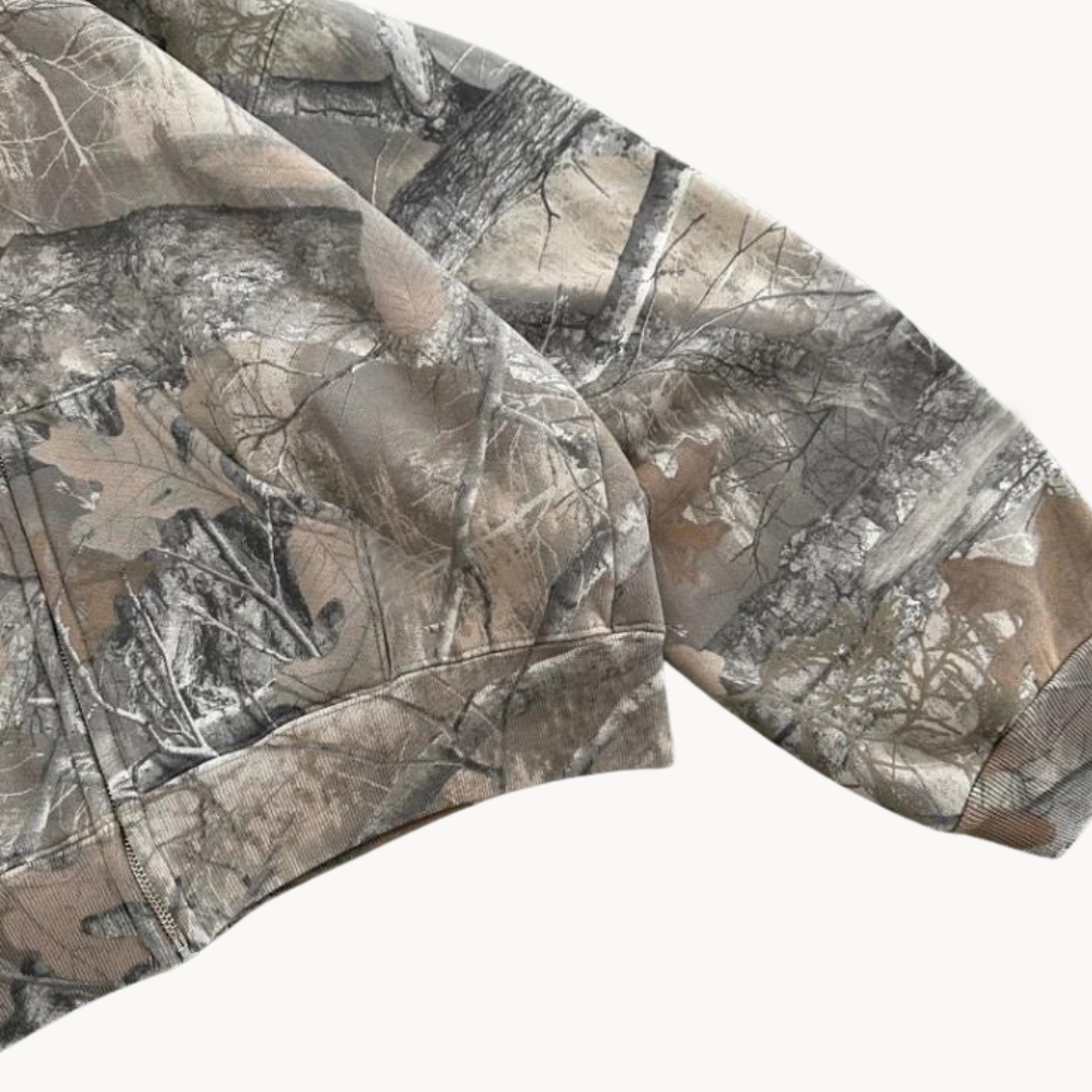 Heren Hoodie Camouflage Oversized Casual 4