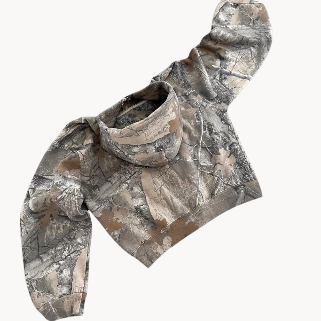 Heren Hoodie Camouflage Oversized Casual 5