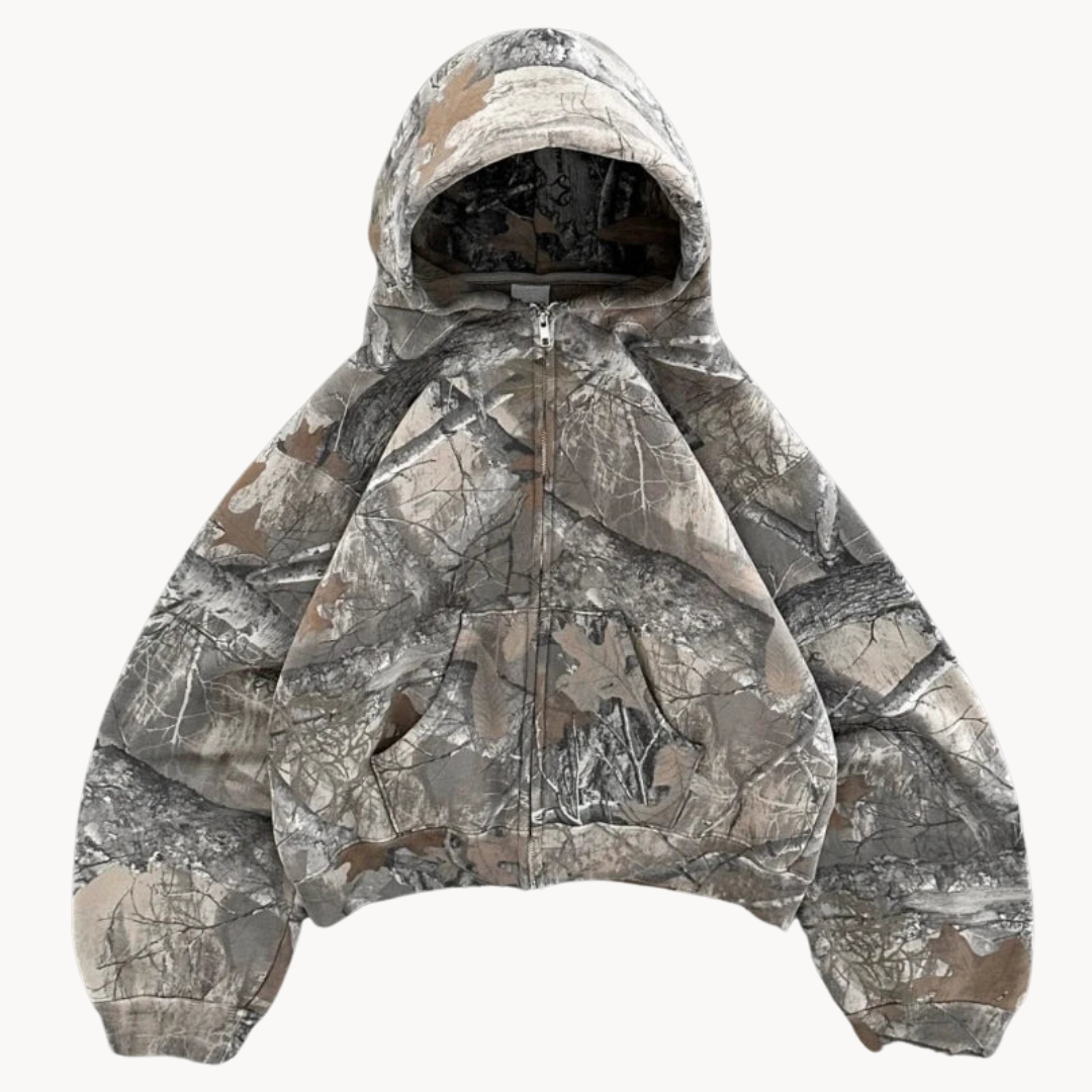 Heren Hoodie Camouflage Oversized Casual 6
