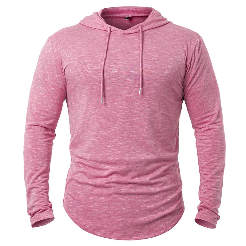 Heren Hoodie Lichtgewicht Ademend Polyester Katoen 9