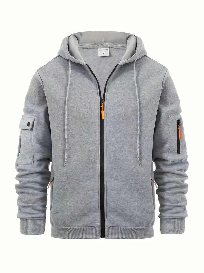 Heren Hoodie Trui Casual Met Capuchon voor Comfortabele Dagelijkse Stijl 0