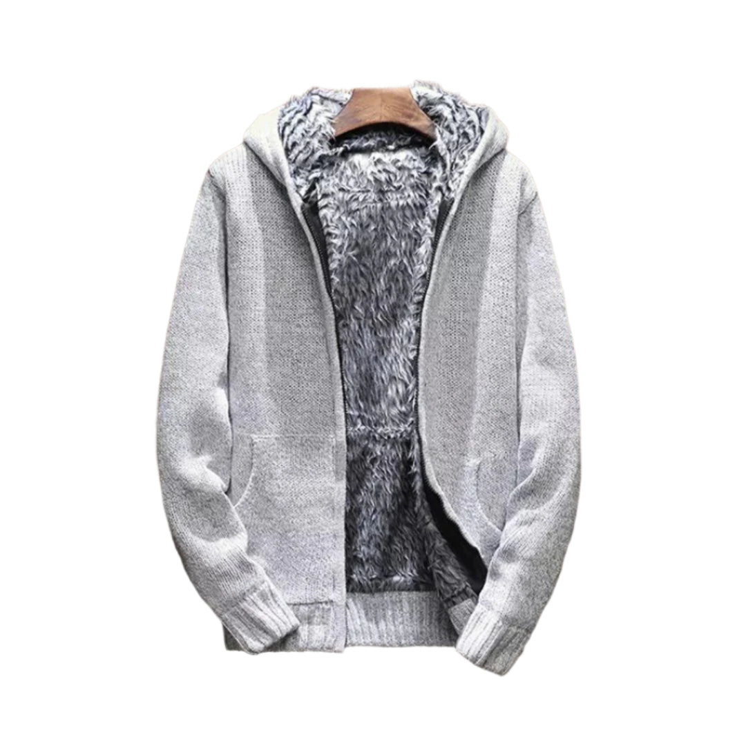 Heren Hoodie Ultra Zacht Katoen met Warm Fleece Voering 0