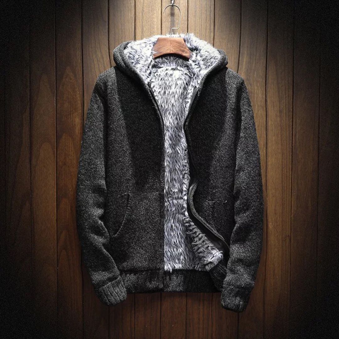 Heren Hoodie Ultra Zacht Katoen met Warm Fleece Voering 3