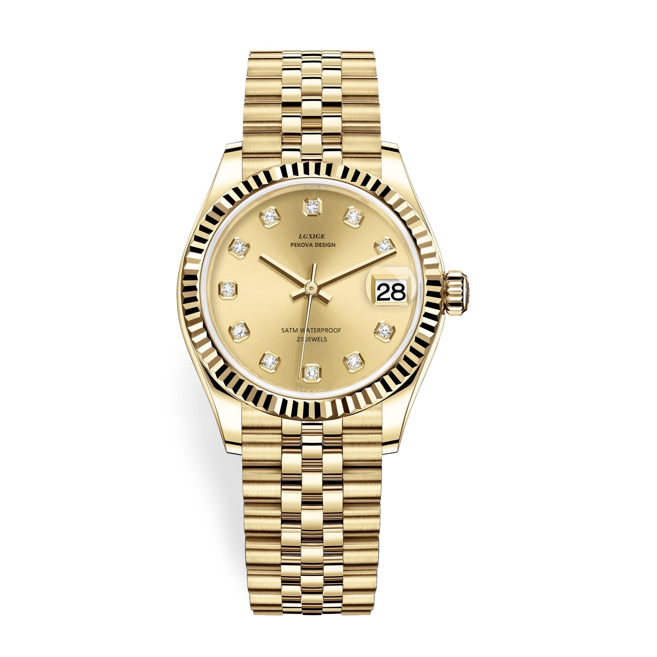 Heren Horloge Klassiek Minimalistisch Design met Verstelbare Band 4
