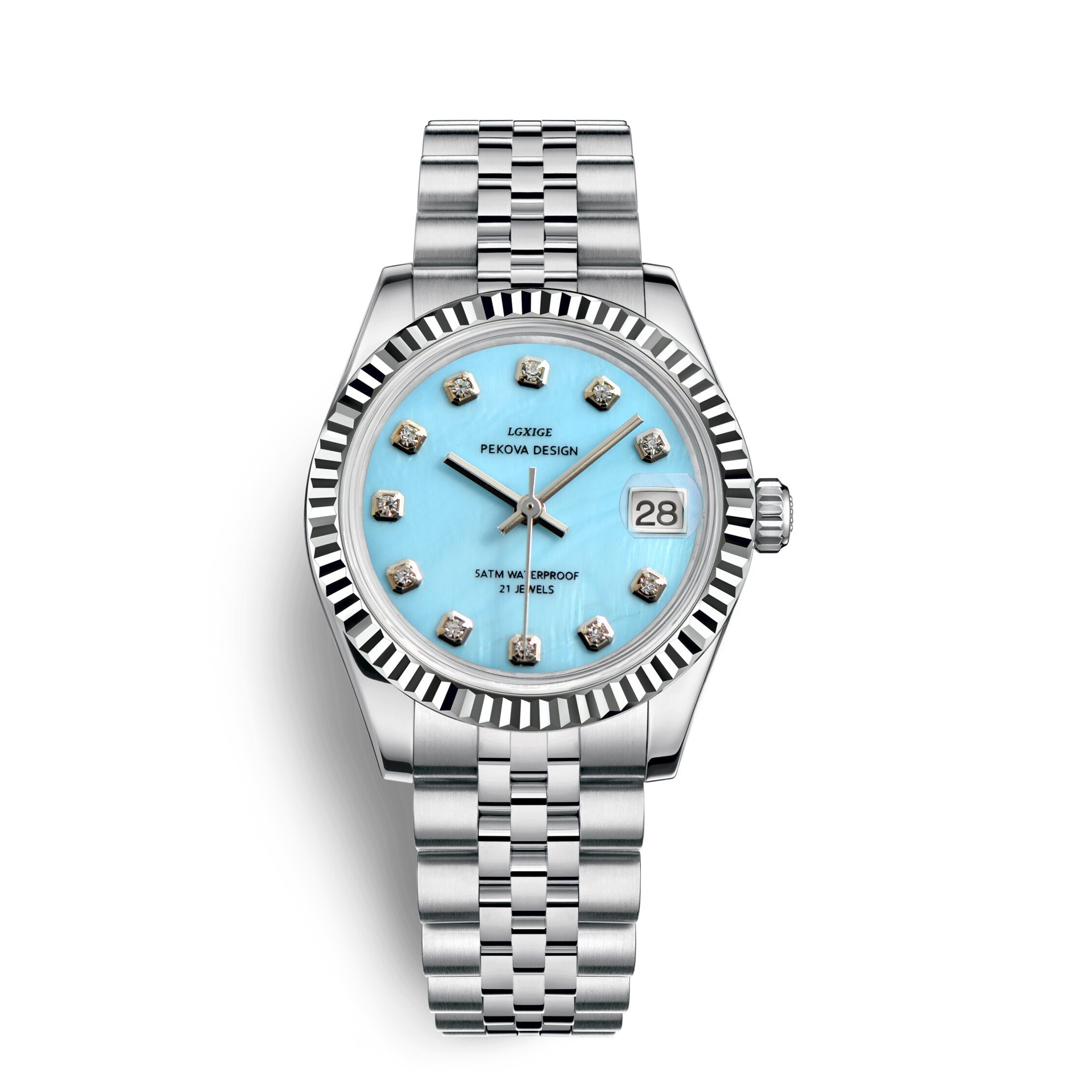 Heren Horloge Klassiek Minimalistisch Design met Verstelbare Band 6