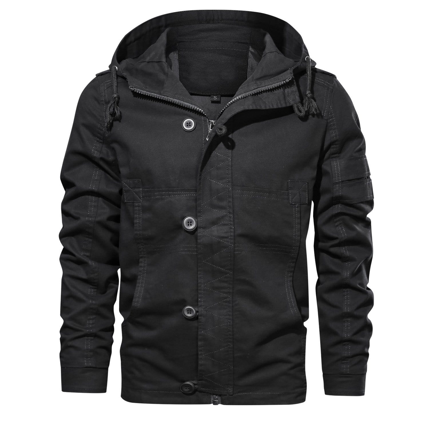 Heren Jas Casual Militair Katoen Urban Scout 2