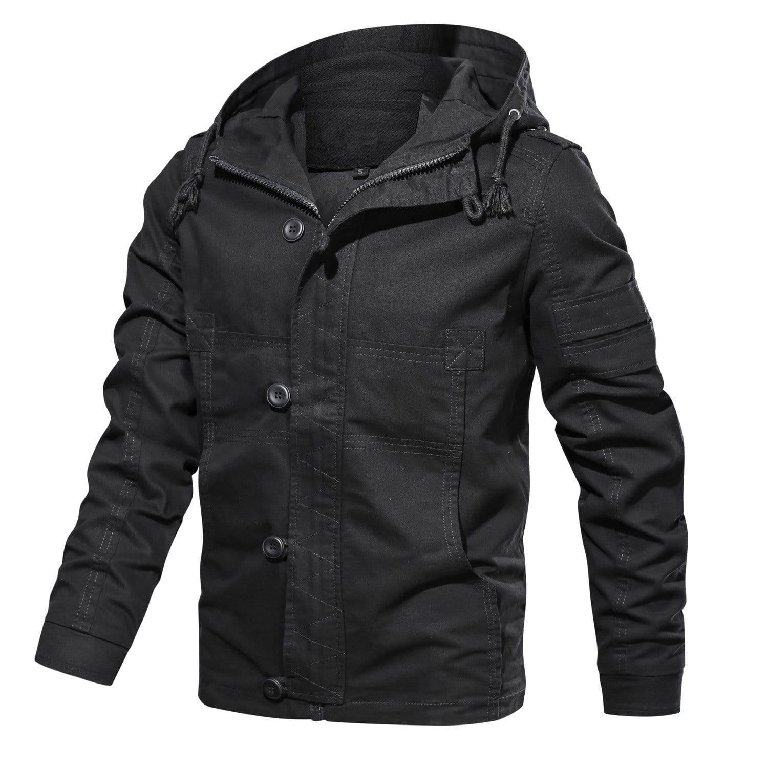 Heren Jas Casual Militair Katoen Urban Scout 5