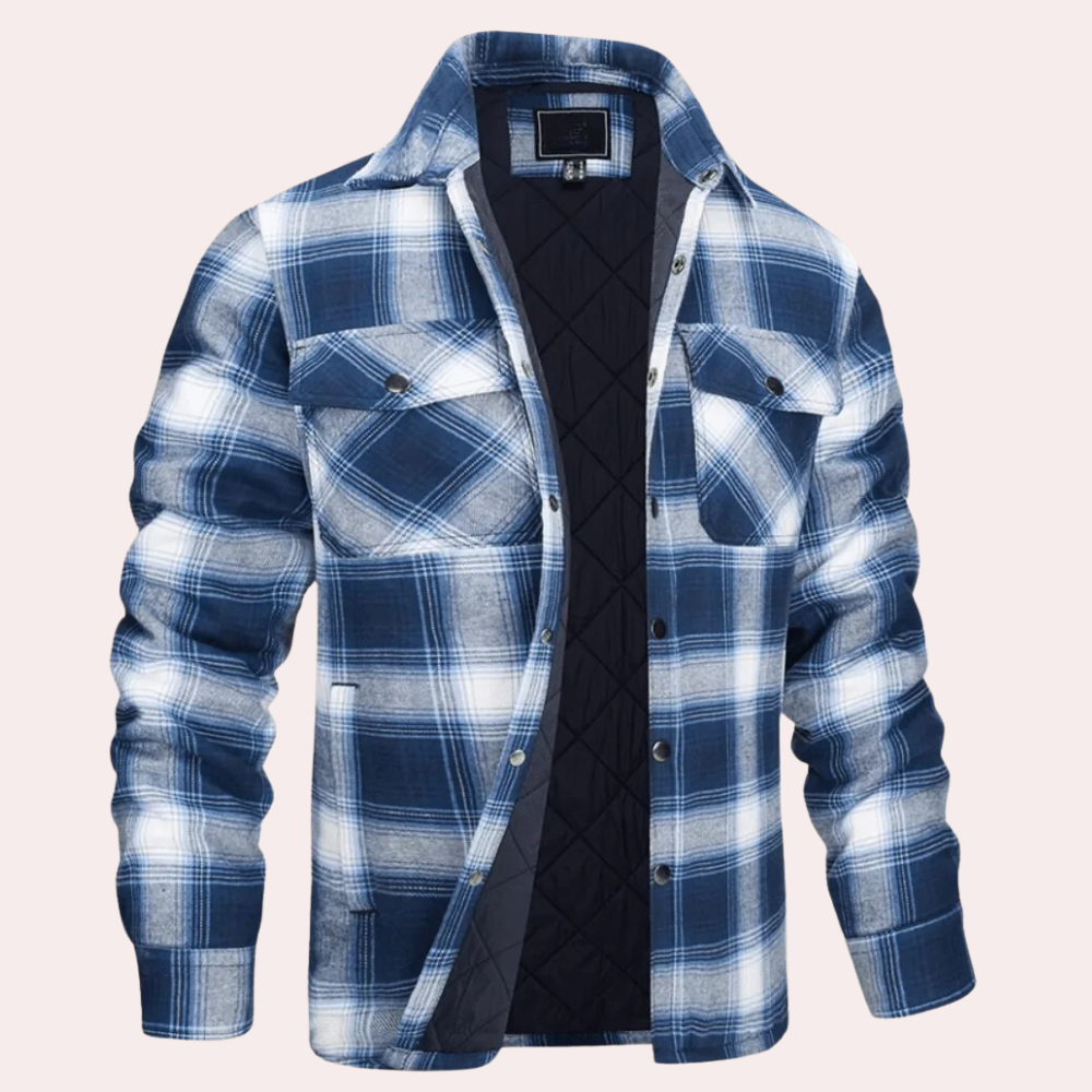 Heren Jas Winter Geruit Comfortabel en Stijlvol 4
