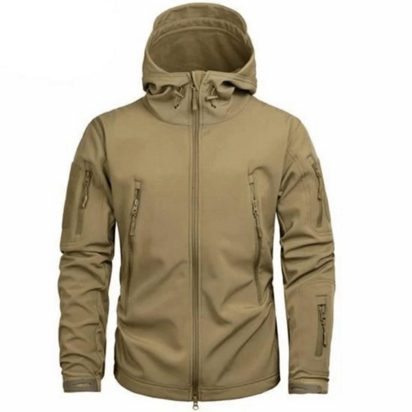 Heren Jas Winter Waterdicht Met 7 Ritszakken 100% Polyester 1