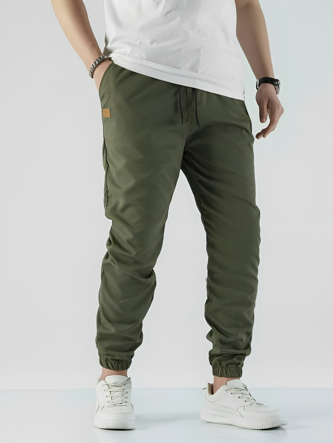Heren Jogging Broek 4-Way Stretch Polyester Comfortabele Fit 6