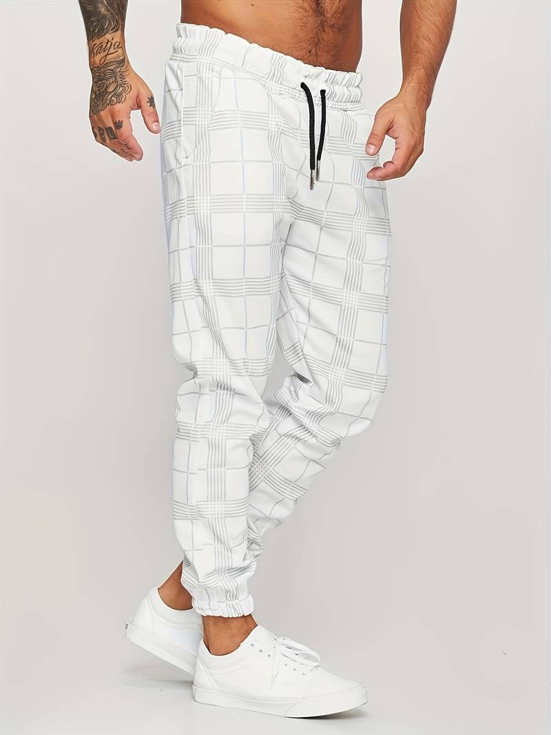 Heren Joggingbroek Casual Katoenmix Slim Fit 1