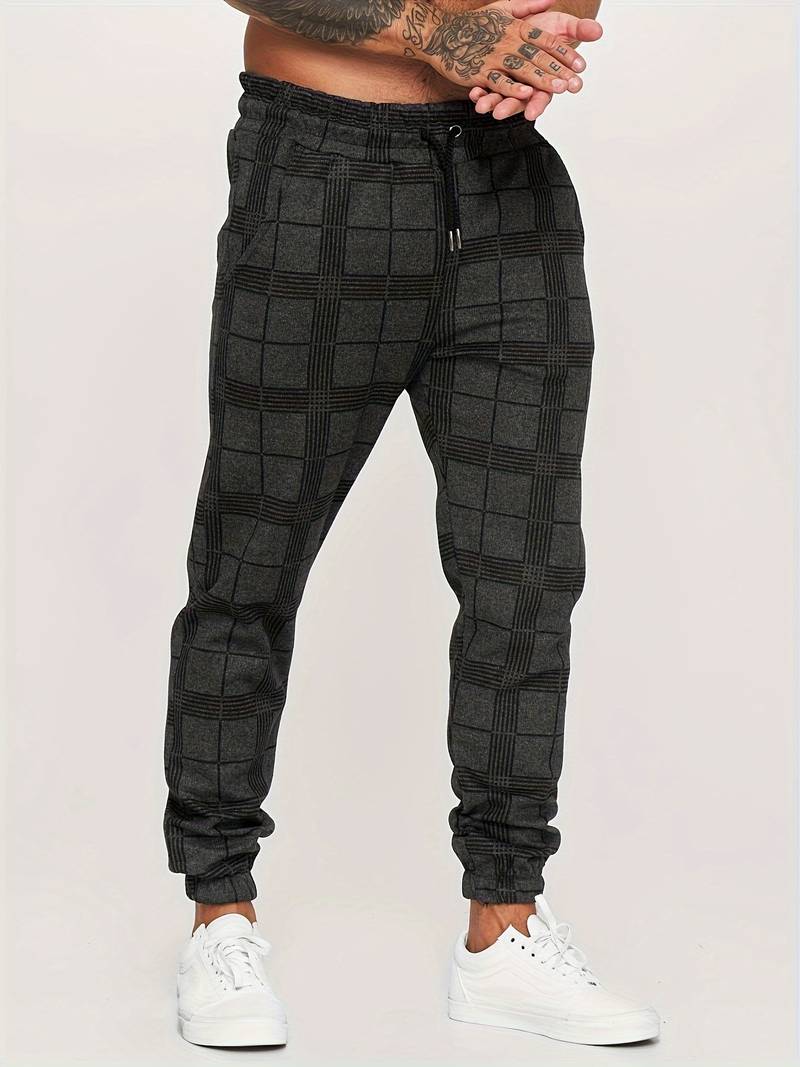 Heren Joggingbroek Casual Katoenmix Slim Fit 3