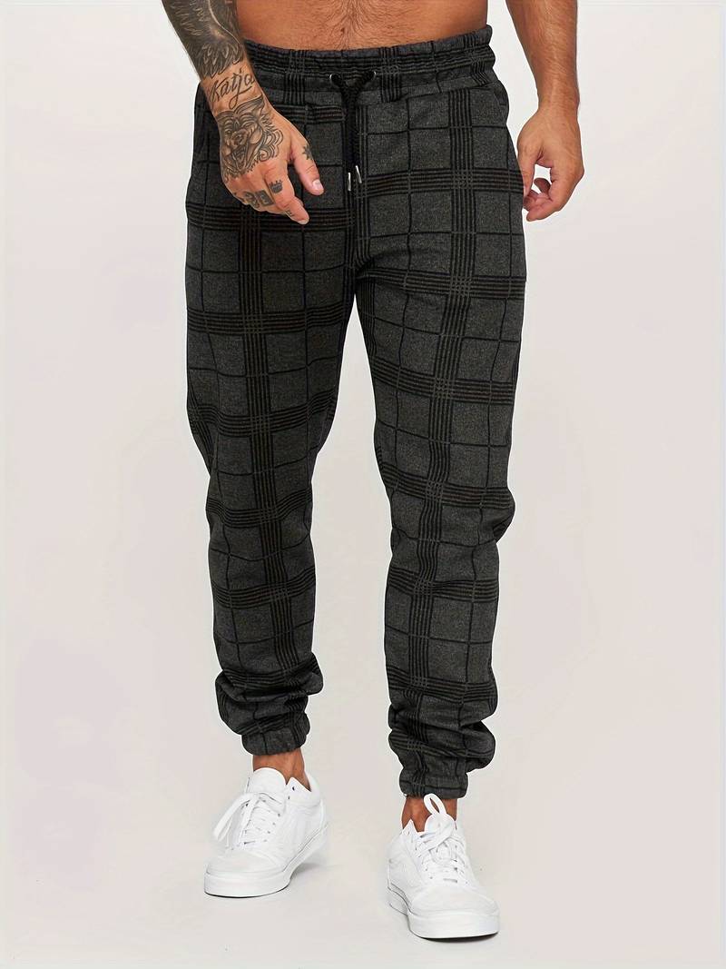 Heren Joggingbroek Casual Katoenmix Slim Fit 5