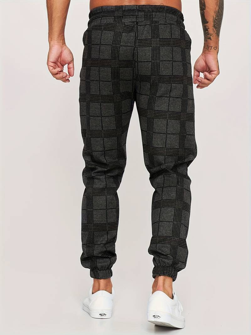 Heren Joggingbroek Casual Katoenmix Slim Fit 6