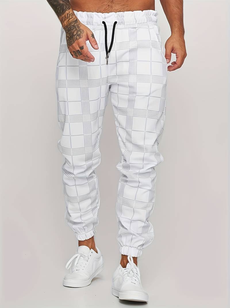 Heren Joggingbroek Casual Katoenmix Slim Fit 7